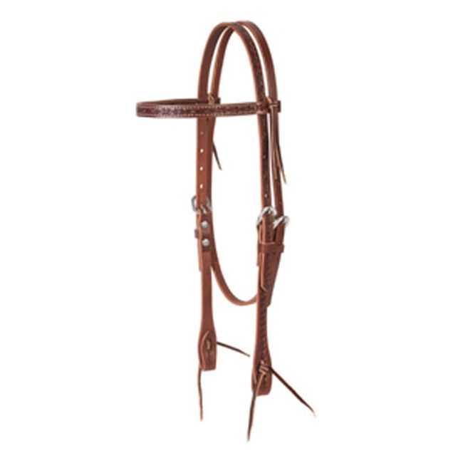 Weaver Barbed Wire Browband Headstall image number null