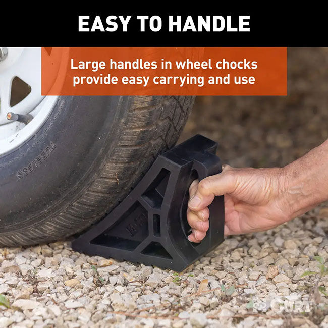 CURT HD Wheel Chock image number null