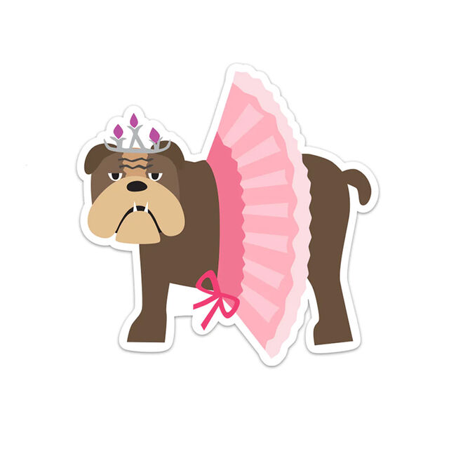 R. Nichols Die-Cut Sticker - Doggie Ballerina image number null