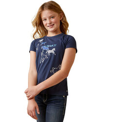 Ariat Kids' Frolic T-Shirt - Navy Eclipse