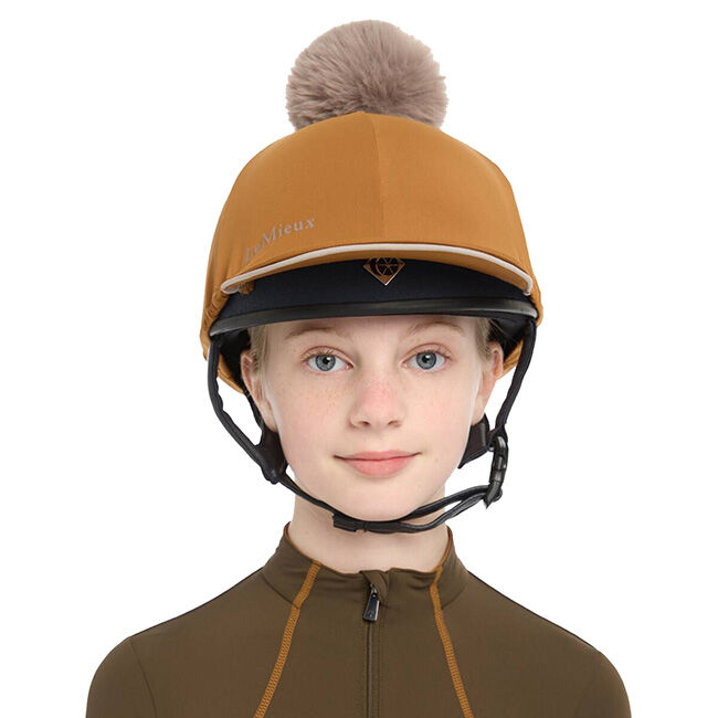 LeMieux Pippa Hat Silk - Ginger - Closeout image number null