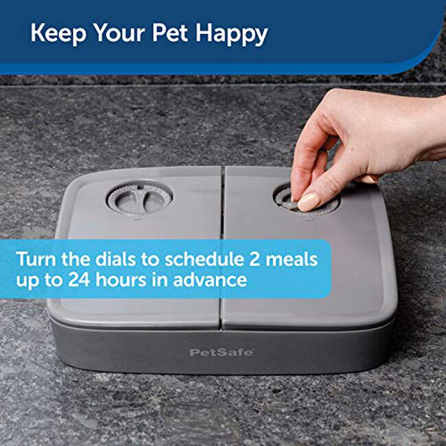 PetSafe Automatic Two-Meal Dog & Cat Feeder image number null