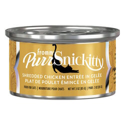 Fromm PurrSnickitty Cat Food - Shredded Chicken Entr&eacute;e in Gel&eacute;e - 3 oz