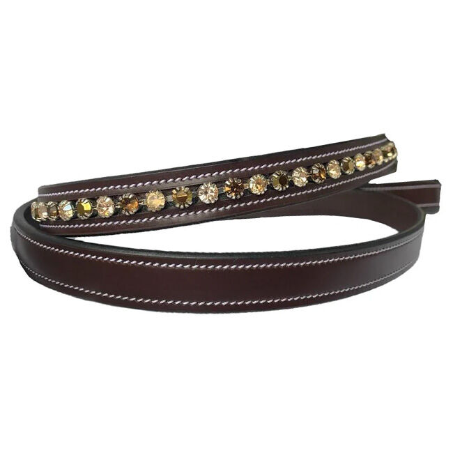 KL Select Crystal Dog Leash - Peaches & Cream image number null