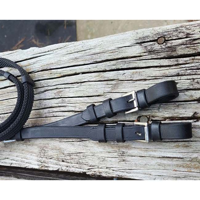 Correct Connect Split Sure Grip Rubber Reins image number null