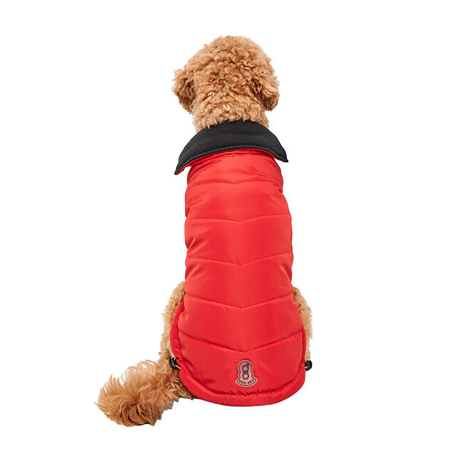 Goo-eez Mock Neck Signature Wrap Jacket for Dogs - Red image number null
