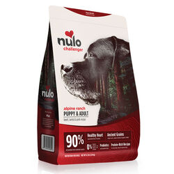 Nulo Challenger High-Protein Kibble for Puppy & Adult Dogs - Alpine Ranch Recipe with Beef, Lamb & Pork