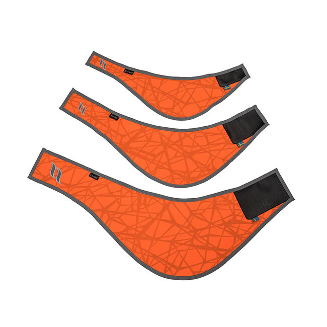Back on Track Draco High Visibility Bandana for Dogs - Reflective Orange image number null