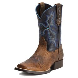 Ariat Kids' Tombstone Western Boot - Earth