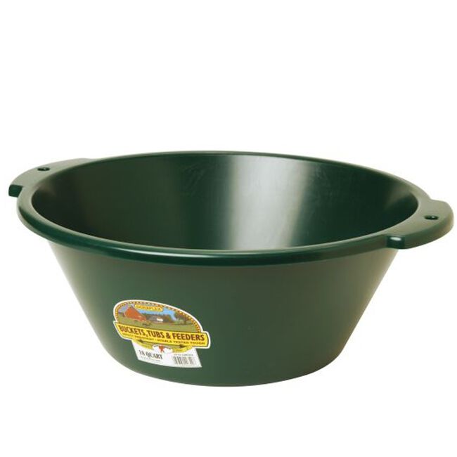 DuraFlex 18QT Feed Pan Green image number null