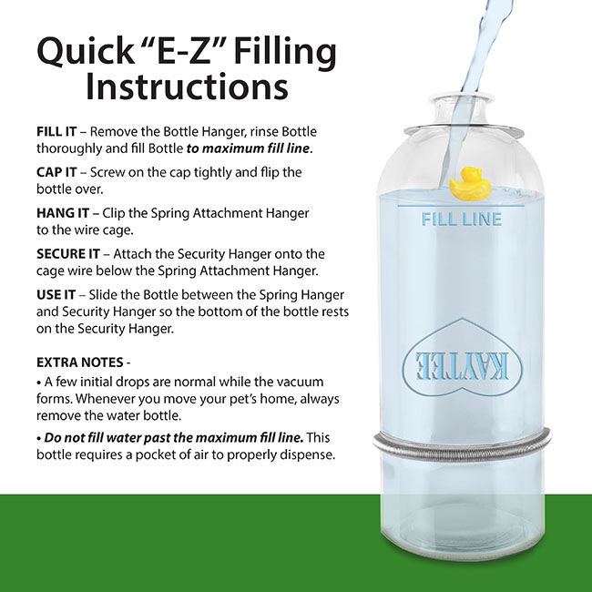 Kaytee Chew-Proof Water Bottle - 12 oz Capacity image number null