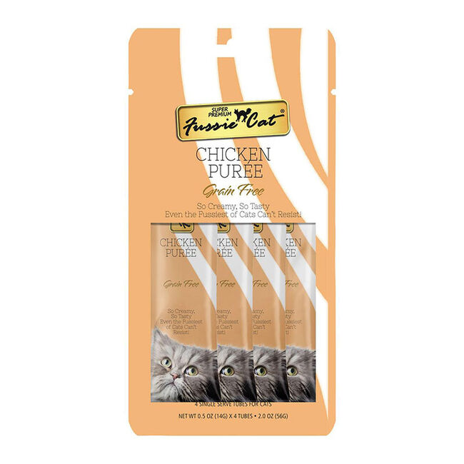 Fussie Cat Puree Chicken - 4 Count image number null