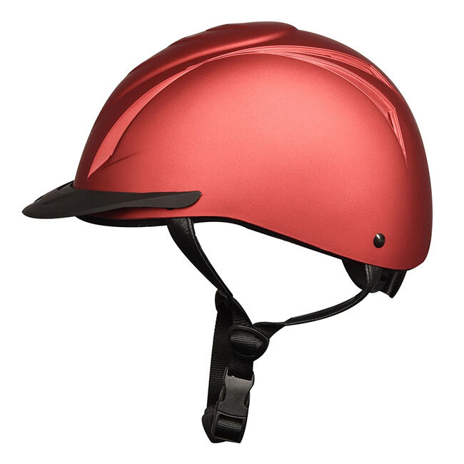 Ovation Kids' Metallic Schooler Helmet - Red image number null