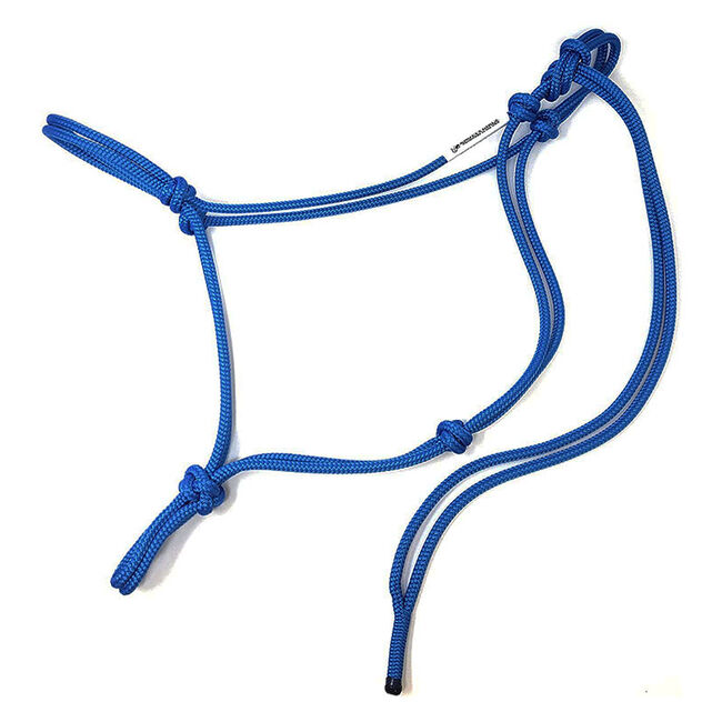 Knotty Girlz Soft 2-Knot Halter - 1/4" Premium Polyester Yacht Braid image number null