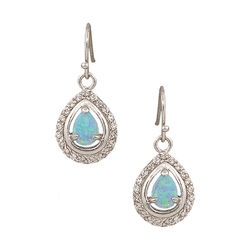 Montana Silversmiths River Lights on Ice Teardrop Earrings