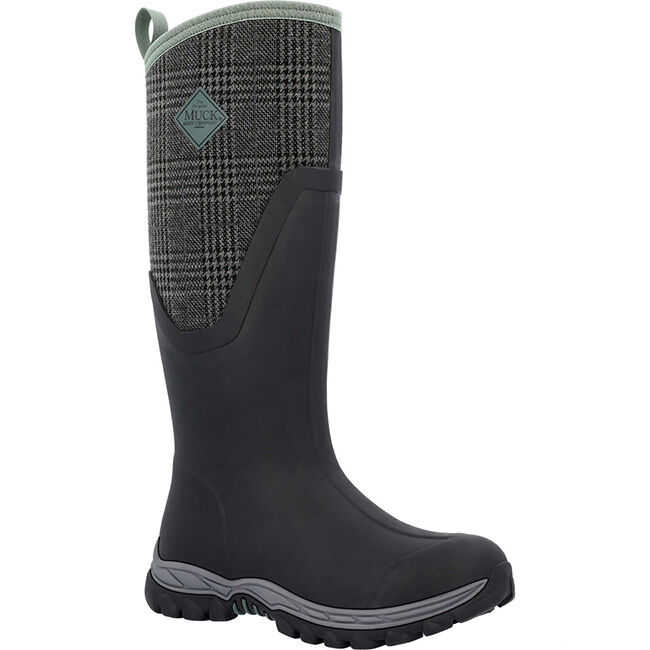 Muck Boot Company Women's Arctic Sport II Tall Boot - Black Plaid image number null