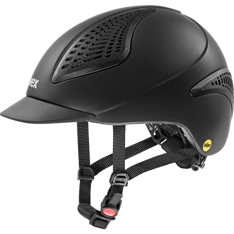 Uvex Exxential II with MIPS - Black | The Cheshire Horse