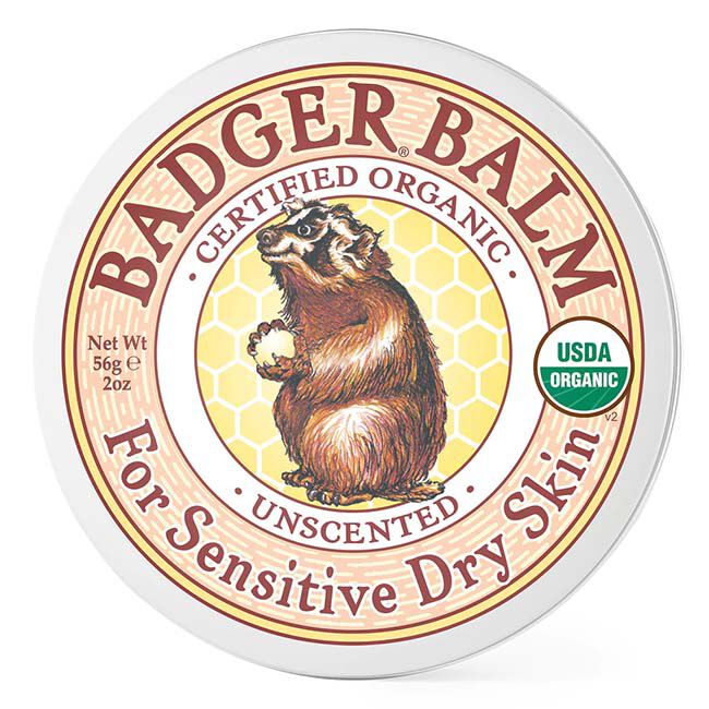 Badger Unscented Balm - Sensitive Skin Moisturizer image number null
