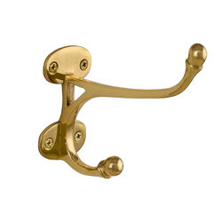 Horse Fare Solid Brass Harness Hook