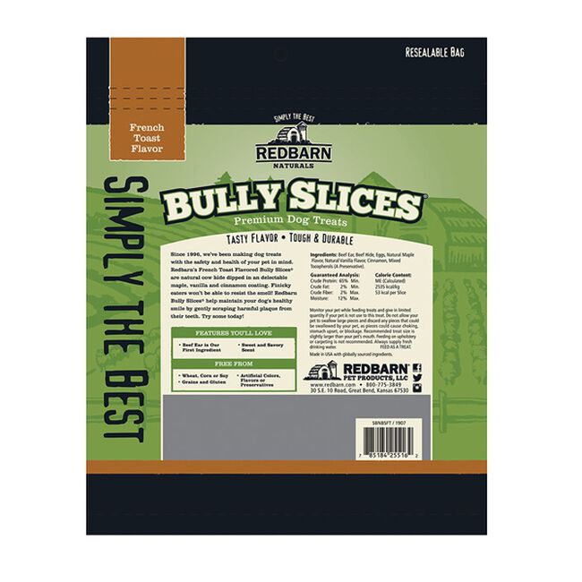 RedBarn Bully Slices French Toast Flavor image number null