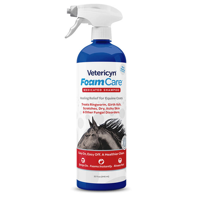 Vetericyn FoamCare Equine Medicated Shampoo image number null