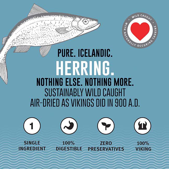 Icelandic+ Herring Whole Fish Cat Treats - 1 oz image number null