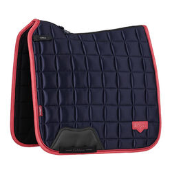 LeMieux Loire Classic Dressage Pad - Navy/Cranberry