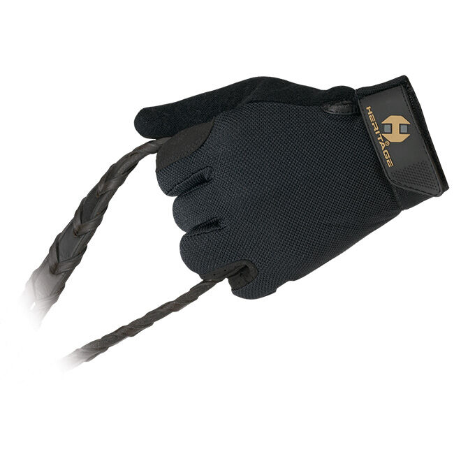 Heritage Performance Gloves Summer Trainer Gloves - Black image number null