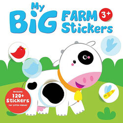 My Big Farm Stickers: Cow