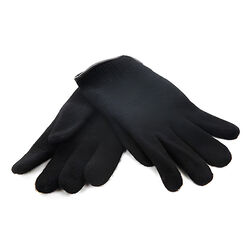 Janus Men's 100% Merino Wool Gloves - Black