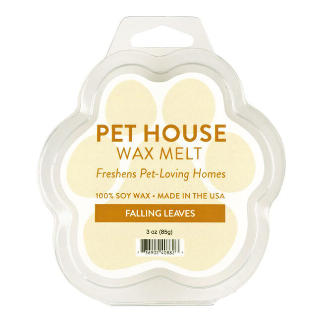 Pet House Candle Falling Leaves Wax Melt image number null
