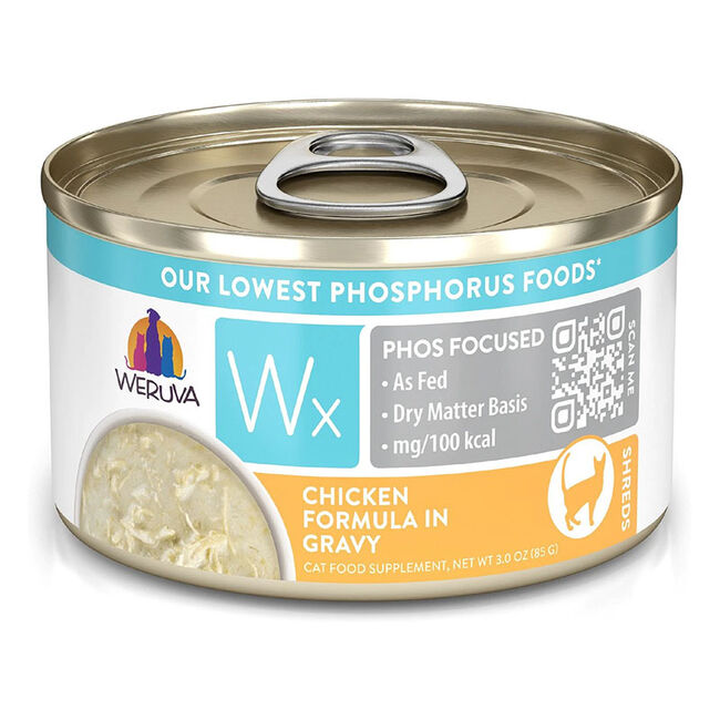 Weruva Wx Low Phosphorus Cat Food - Chicken Formula in Gravy image number null