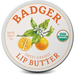 Badger Lip Butter Tin - Sweet Orange