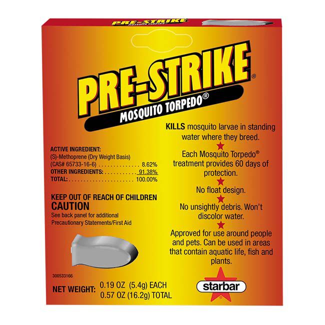 Starbar Pre-Strike Mosquito Torpedo - 3-Pack image number null