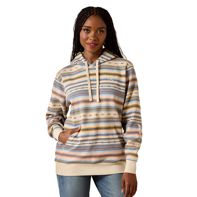 Ariat Women's Logo 2.0 Hoodie - Multicolor Serape image number null
