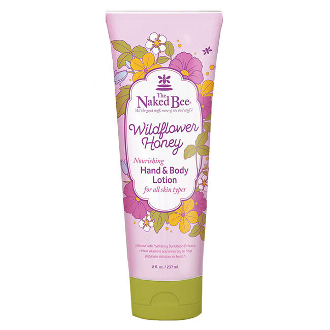The Naked Bee Moisturizing Hand & Body Lotion - Wildflower Honey - 8 oz image number null