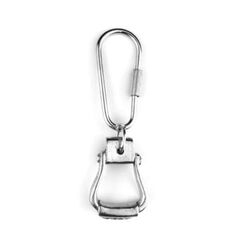 Loriece Western Stirrup Horse Keychain