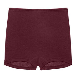 Engel Women's Wool/Silk Blend Shorts - Bordeaux
