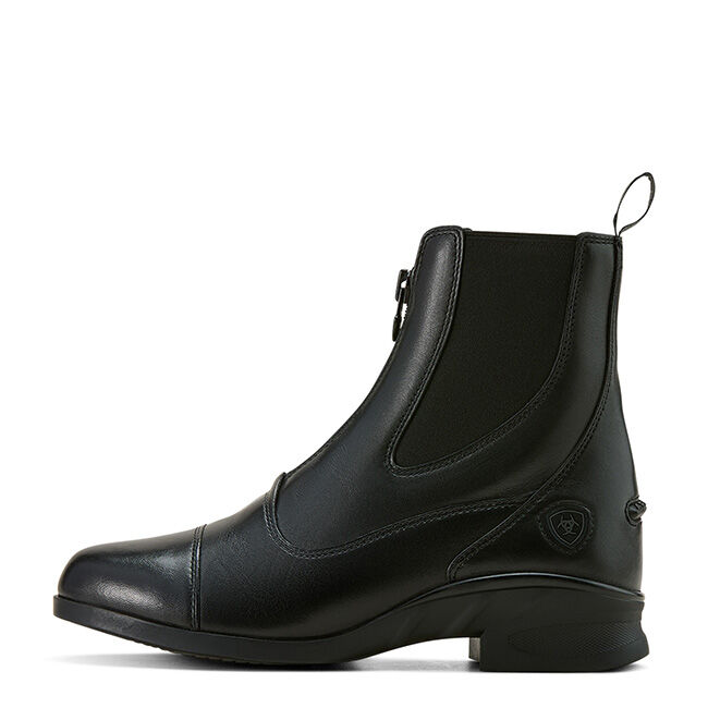 New: Ariat Women's Heritage Zip Paddock Boot - Black image number null