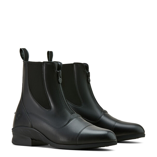 New: Ariat Men's Heritage Zip Paddock Boot - Black image number null