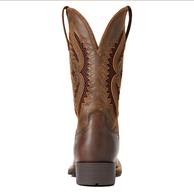 Ariat Women's Hybrid Rancher VentTEK 360 Western Boot - Distressed Tan/Truffle image number null