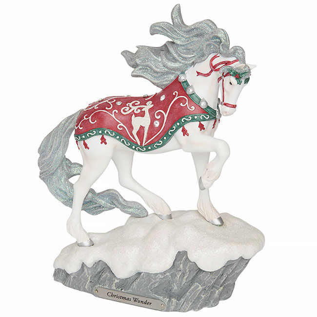 Trail of Painted Ponies Figurine - Winter 2023 - Christmas Wonder image number null