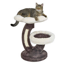 Midwest Homes for Pets Feline Nuvo Mocha Cream Cat Tower - Lily