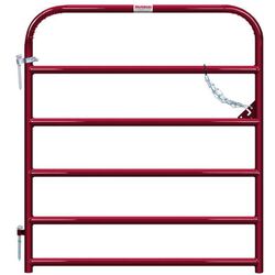 Behlen Country Heritage Gate - Round Corners - Red