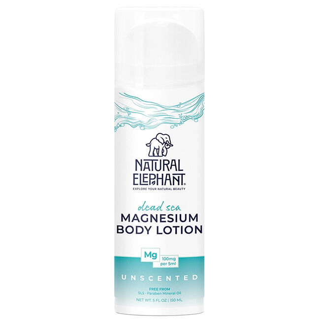Natural Elephant Dead Sea Magnesium Body Lotion - Sleep: Lavender & Chamomile - 5 oz image number null