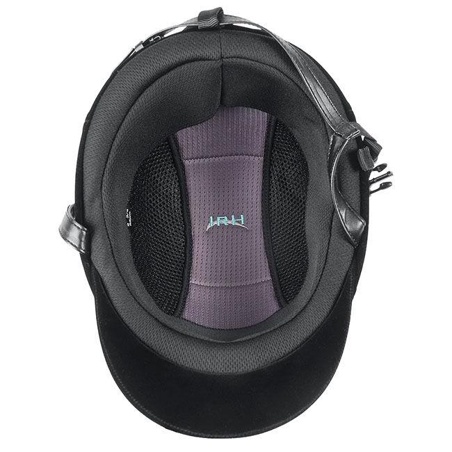 IRH Equestrian Kids' Medalist Helmet - Black Velvet image number null