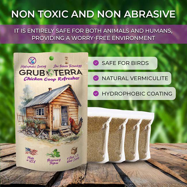 GrubTerra Coop Refresher - Rosemary Thyme - 2 oz image number null
