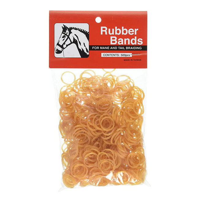 Partrade Rubber Braid Bands - 500-Pack image number null