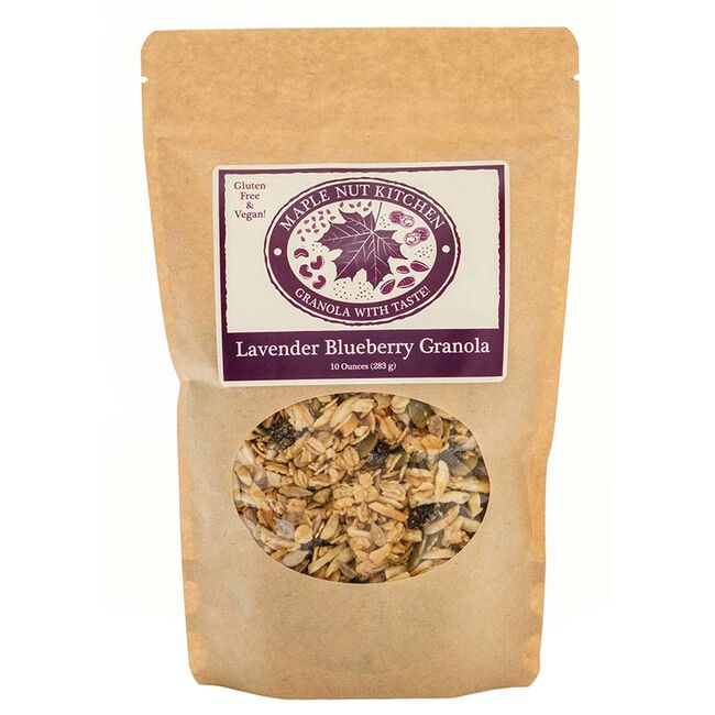 Maple Nut Kitchen Granola - Lavender Blueberry - 10 oz image number null