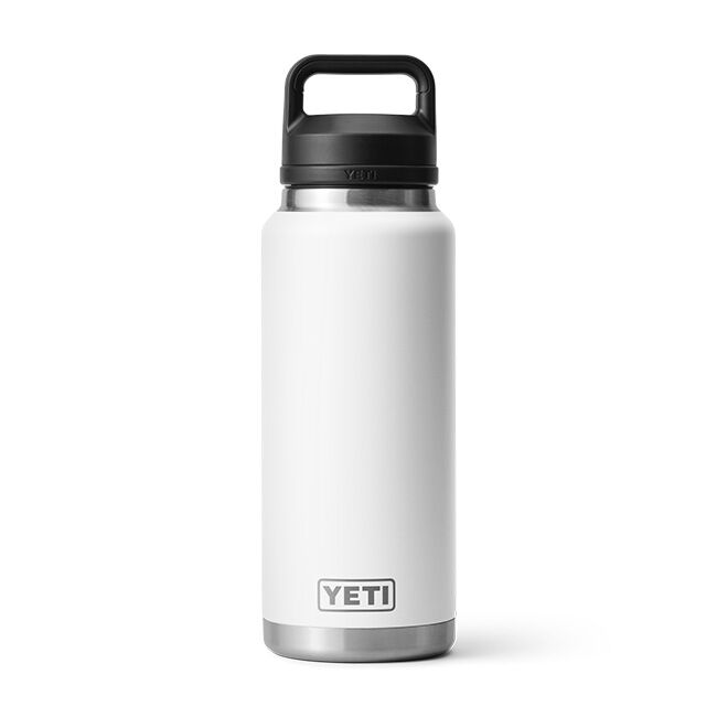 YETI Rambler 36 oz Bottle with Chug Cap - White | The Cheshire Horse